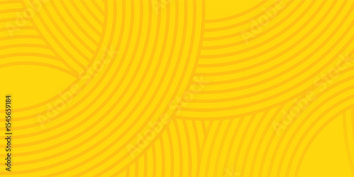 Pasta background, spaghetti abstract geometric pattern. Macaroni yellow poster.