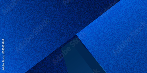 Blue abstract on dark background concept and noise effect