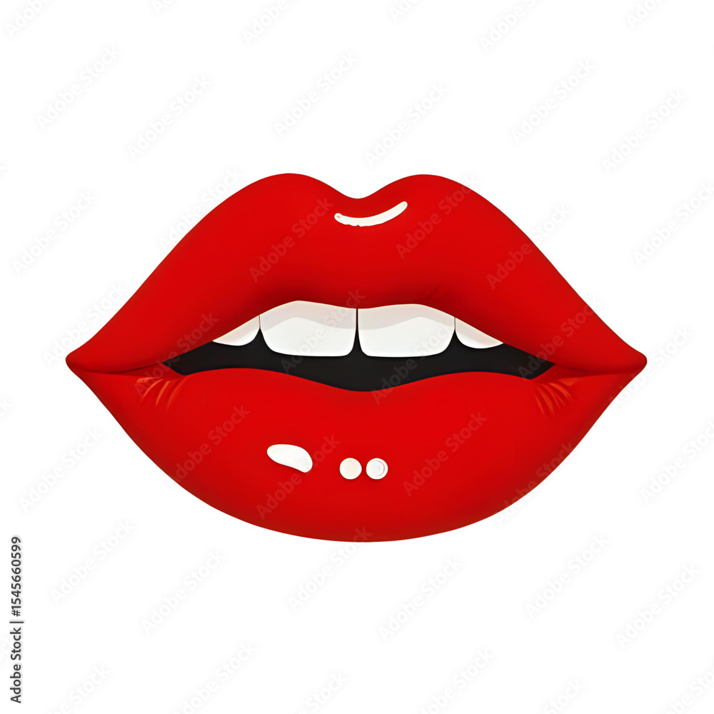 vector illustration of lips vector illustration of lips