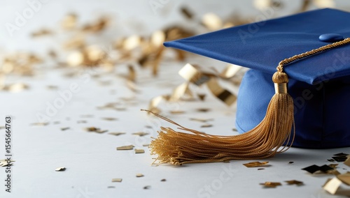 Graduation cap - academic achievement, scholar milestone, ceremonial tassel, educational success, diploma symbol, scholarly honor, graduate recognition, learning accomplishment, knowledge celebration.