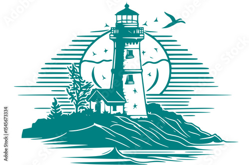 lighthouse on the beach