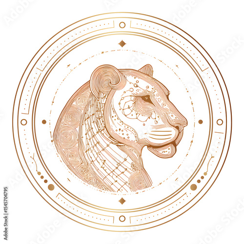 Vintage vector illustration of a plate with a cake design symbol and ornament