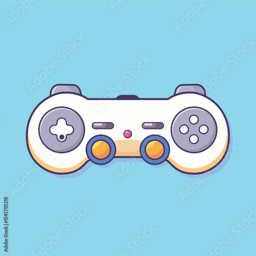 Stick Controller Art Illustration