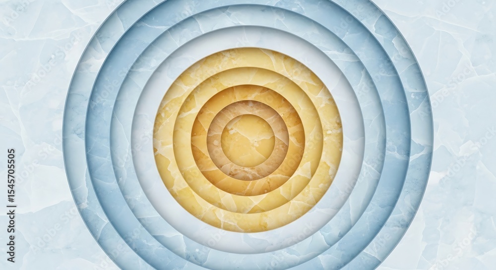 Fototapeta premium Abstract Circles Stone Texture