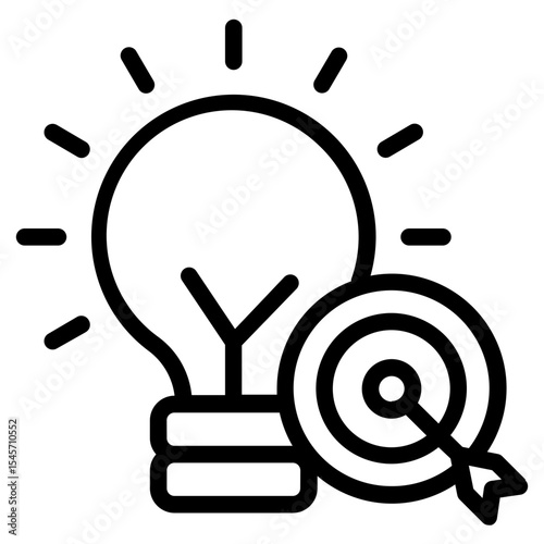 Purpose Icon in Line Style
