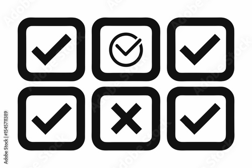 yes and no buttons