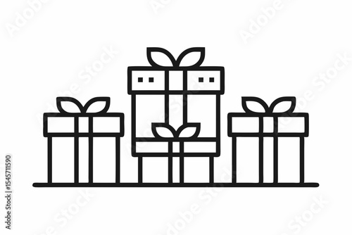 set of gift boxes