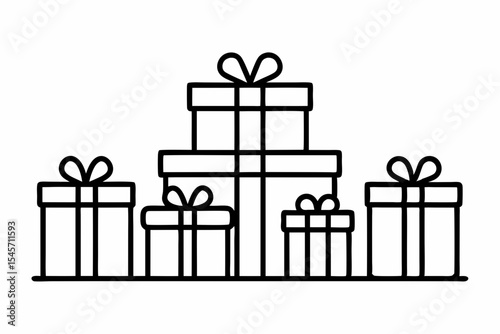 set of gift boxes