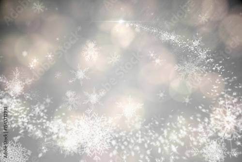 Graphic image of snowflakes