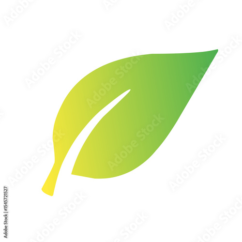 Leaves icon set. Leaves icon on transparent background. Collection green leaf. Eco leaves collection. Ecological concept.