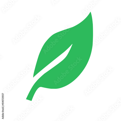 Leaves icon set. Leaves icon on transparent background. Collection green leaf. Eco leaves collection. Ecological concept.