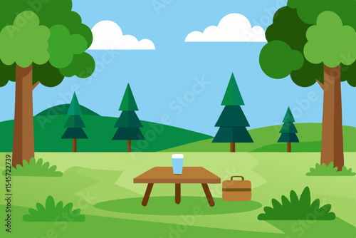 Serene Picnic in the Park A Peaceful Outdoor Escape