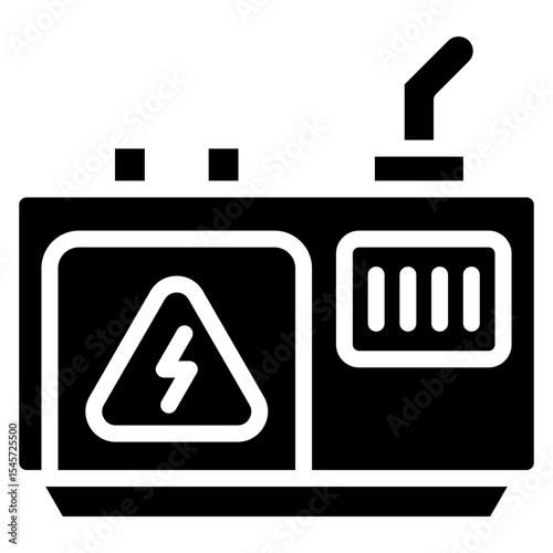Power Generator  Icon Element For Design