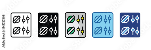 Control Panel  Icon Element For Design