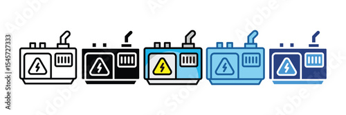 Power Generator  Icon Element For Design