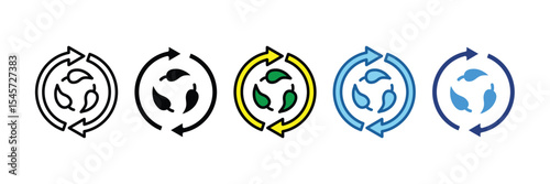 Renewable  Icon Element For Design