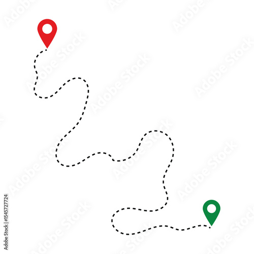 Destination location icon set. Containing map, map pin, gps, destination, directions, distance, place. Location pin icon set map pointer marker distance route business address destination silhouette.