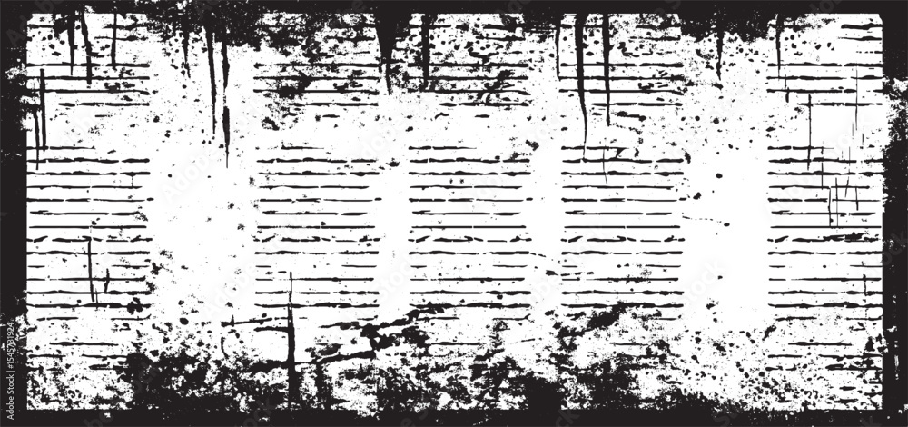  Grunge texture effect, scratch and dust particle grain on white background. Dirt overlay or screen effect use for grunge