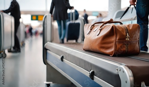 Bags in Motion on the Airport s Conveyor