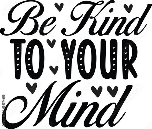 World Mental Health Day Typography Design Inspiring Words & Creative Lettering Ideas