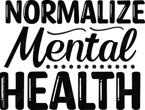 World Mental Health Day Typography Design Inspiring Words & Creative Lettering Ideas