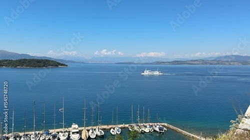 Corfu’s Coastal Charm: Marina & Sea Vistas