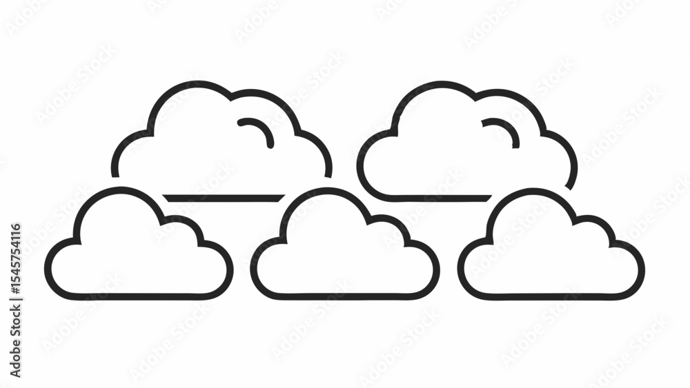 Fototapeta premium cloud computing concept