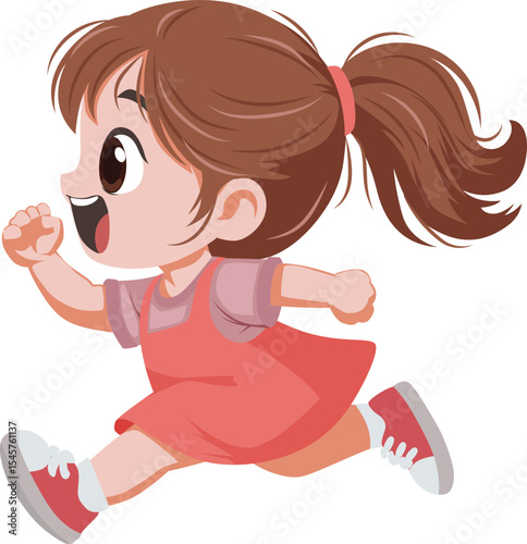 kids run cartoon