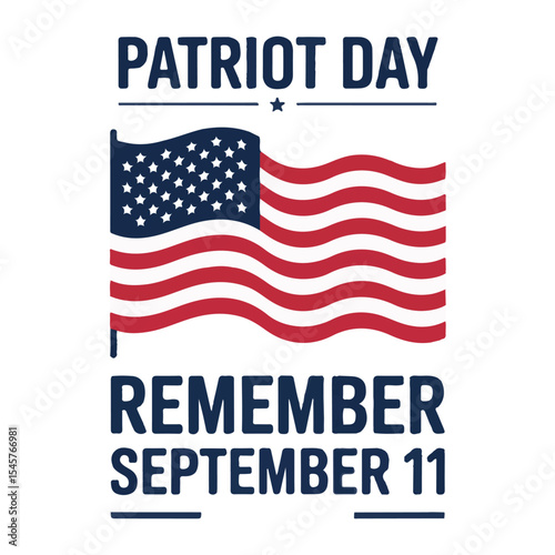 Remember September 11th with Distressed American Flag and Memorial Candle

