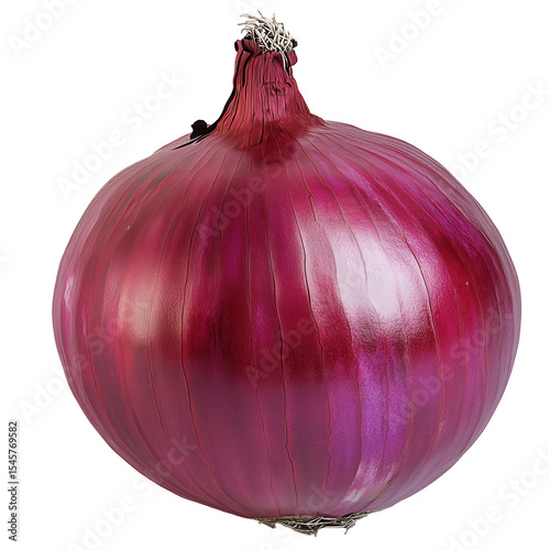 Red Onion Isolated Black Background Vegetable Food Photography isolated on a transparent background