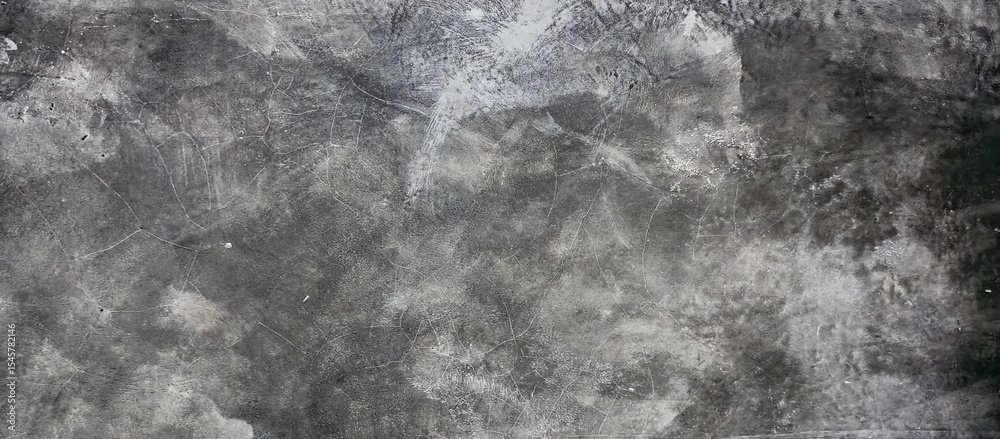 Naklejka premium Dark Grey Grunge Concrete Wall Texture Background
