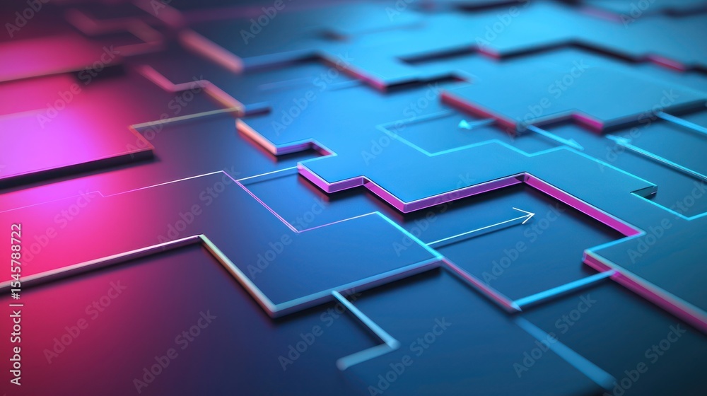 Obraz premium business process analyst mapping workflows and identifying areas for process improvement