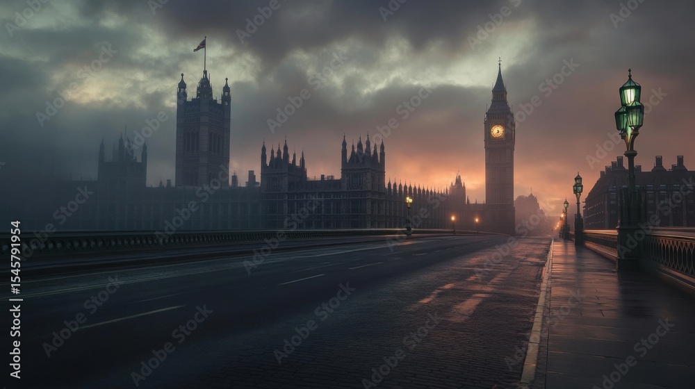 Obraz premium London at Dawn