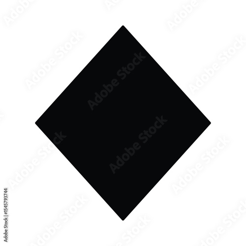 rhombus geometric shapes icon