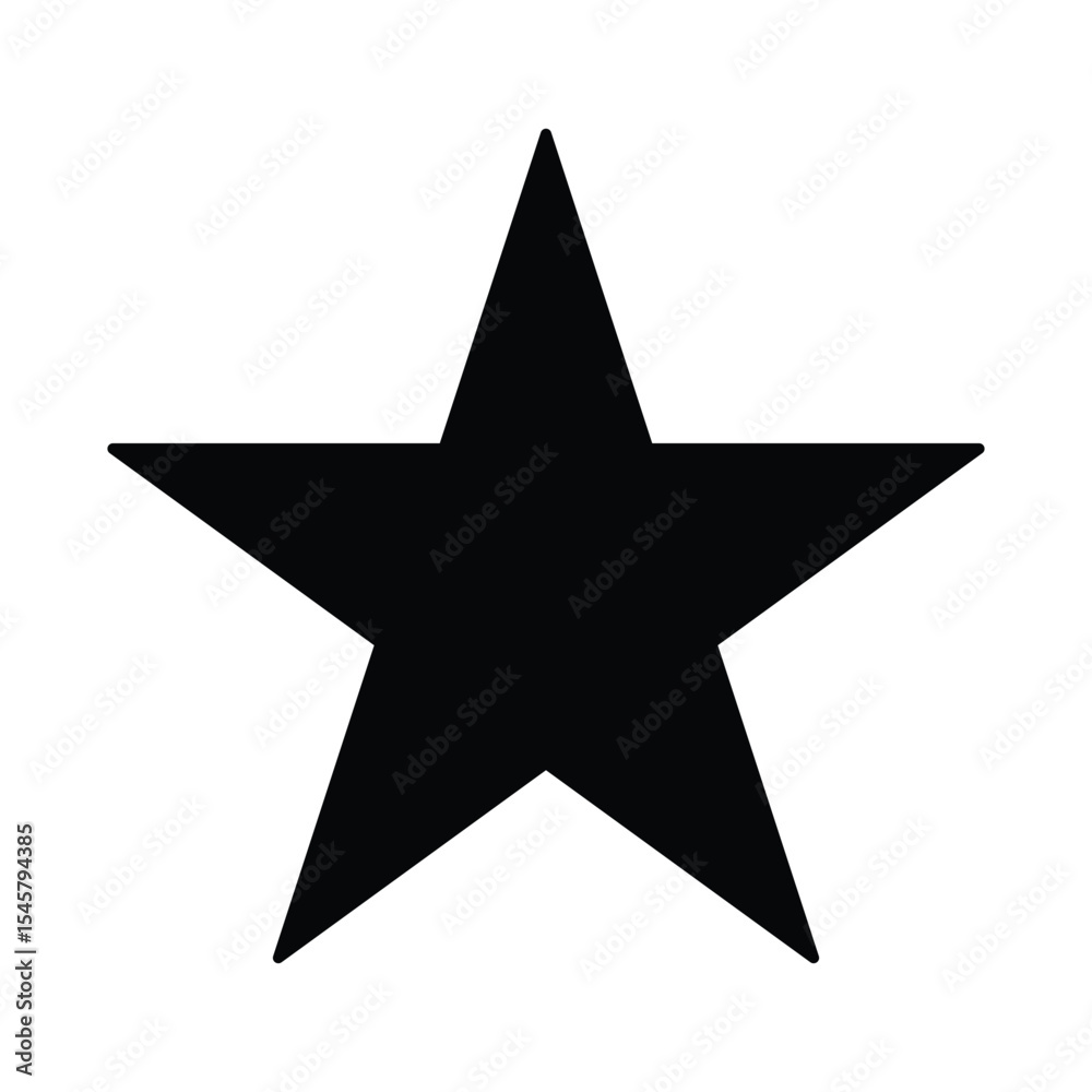 Fototapeta premium star geometric shapes icon