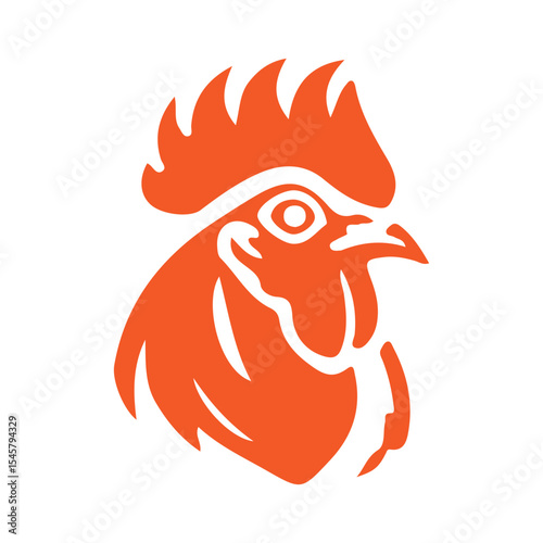 rooster vector illustration