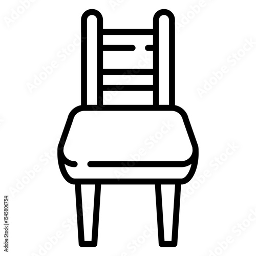 Chair line icon