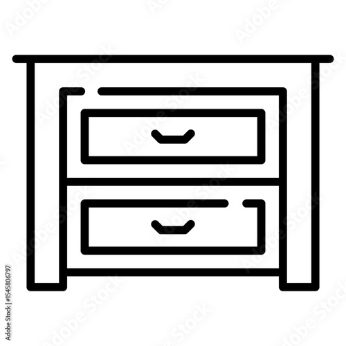 Table line icon