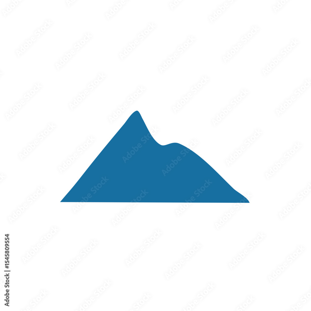 Blue mountain cartoon Blue mountain cartoon