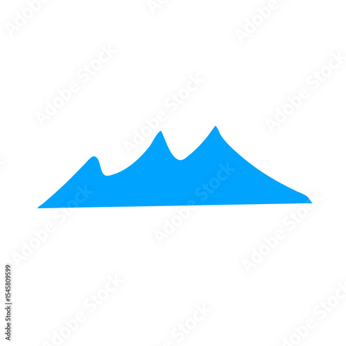 Free Download Blue mountain cartoon - GFXLoad
