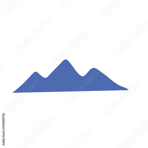 Free Download Blue mountain cartoon - GFXLoad
