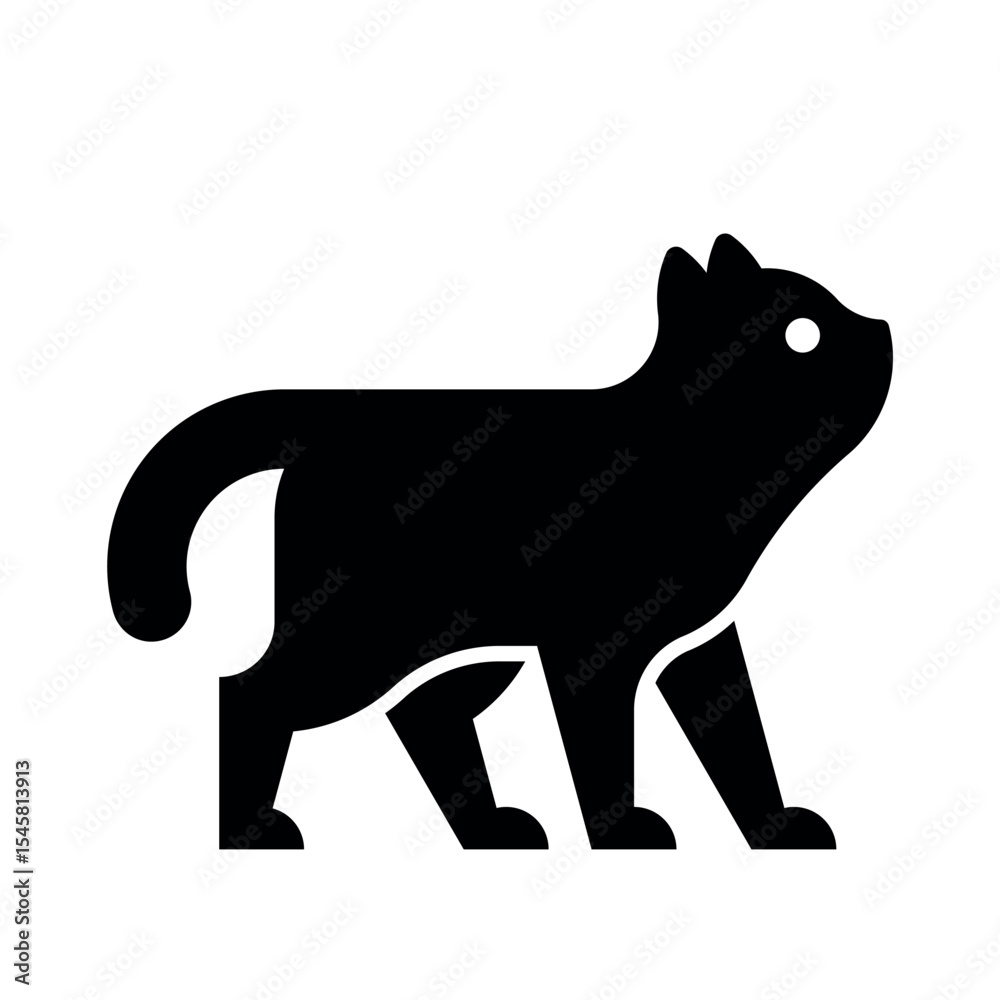 Obraz premium Cat Logo. Icon design. Template elements 