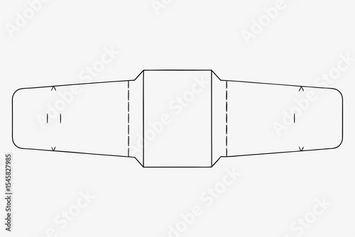 Emergency landing strip design, for safety brochures