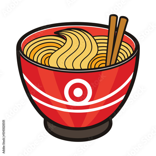 Japanese ramen cup