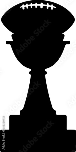 American Football Gear and Players Set vector bundle