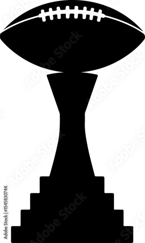 American Football Gear and Players Set vector bundle