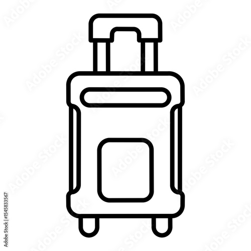 Suitcase icon design 