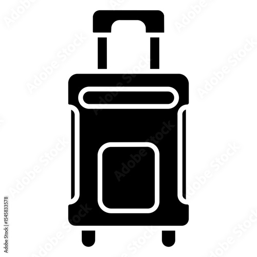 Suitcase icon design 