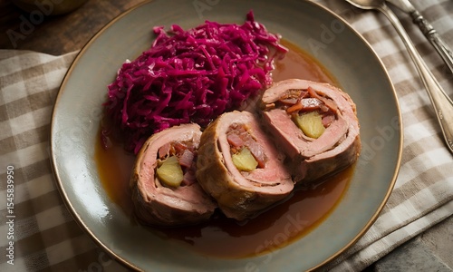 Rinderroulade Traditional Cuisine from Germany