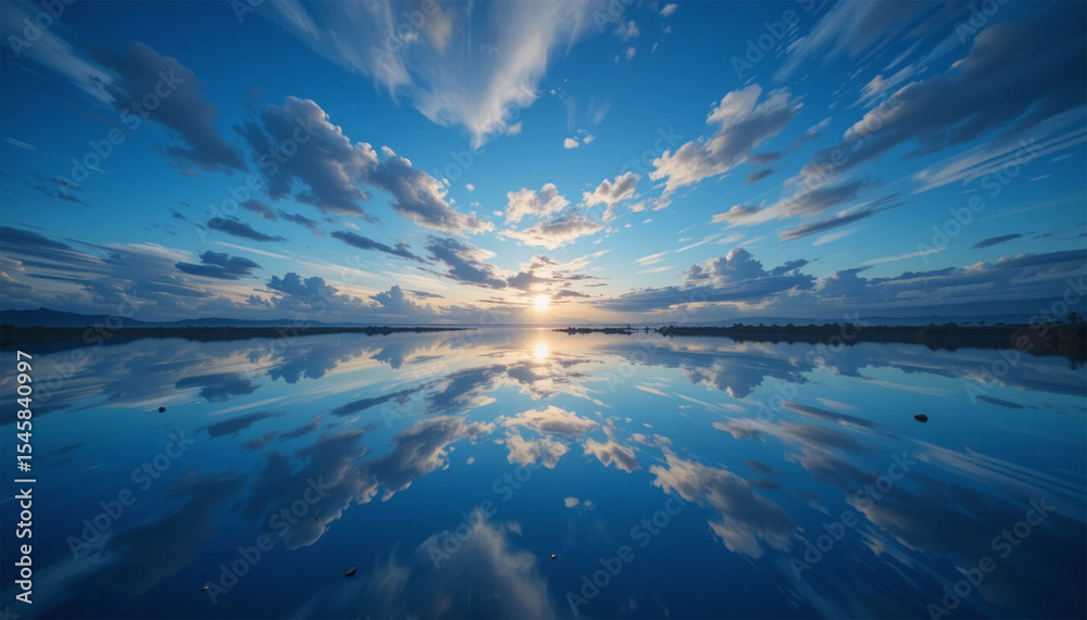 Fototapeta premium blue sky with clouds